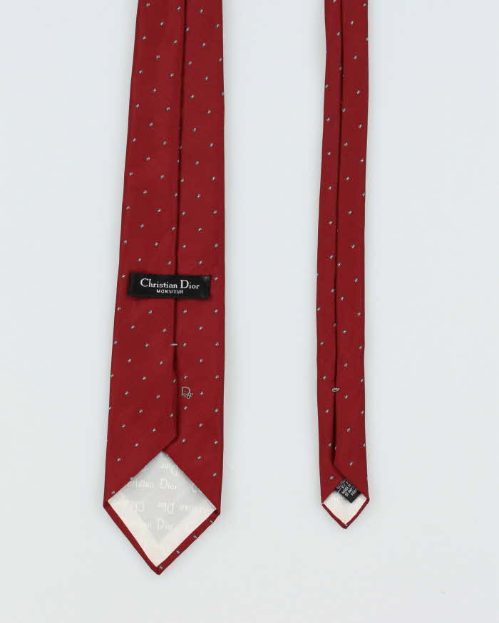 Vintage Christian Dior Silk Blend Tie
