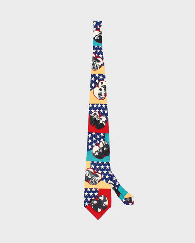Vintage 90s The Beatles Silk Tie
