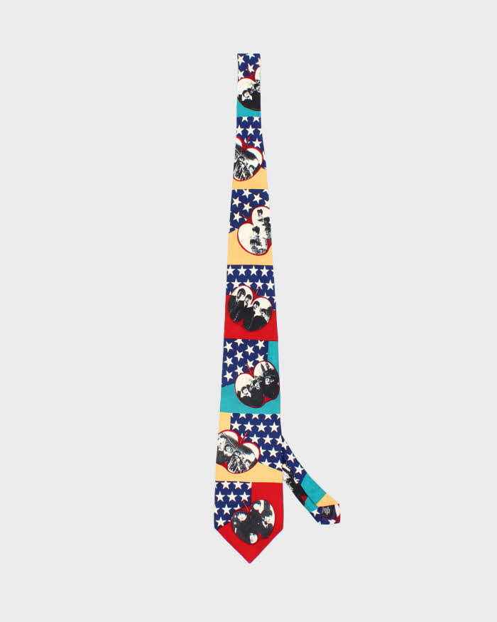 Vintage 90s The Beatles Silk Tie