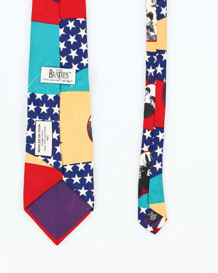 Vintage 90s The Beatles Silk Tie