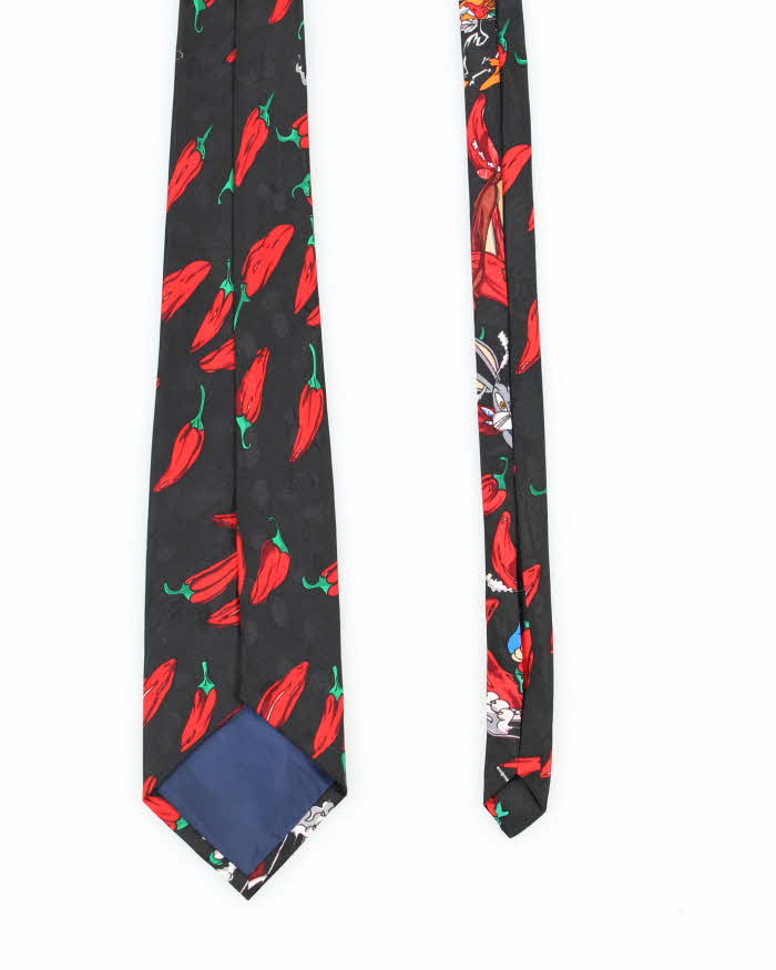 Vintage 90s Looney Tunes Chilli Pepper Tie