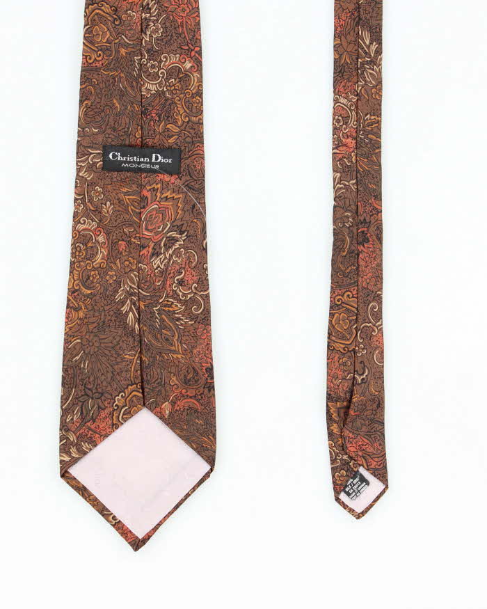 Vintage Christian Dior Silk Tie