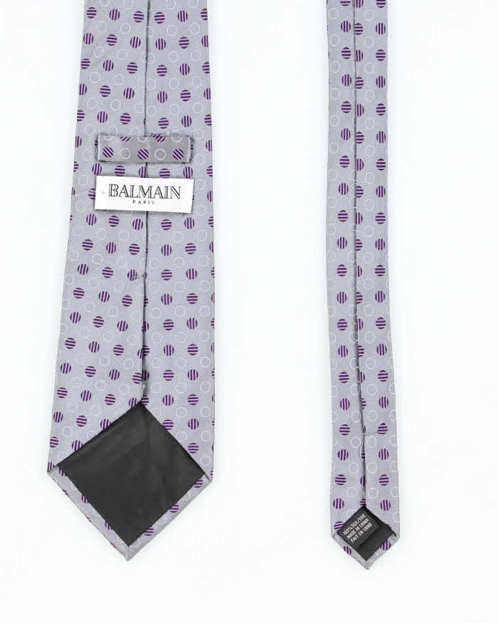 Vintage Balmain Silk Tie