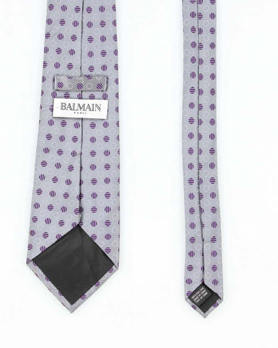 Vintage Balmain Silk Tie