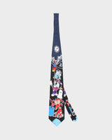 Vintage 90s Looney Tunes Halloween Silk Tie