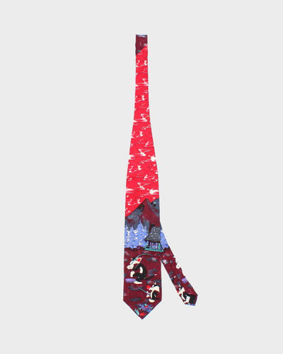 Vintage 90s Looney Tunes Silk Tie