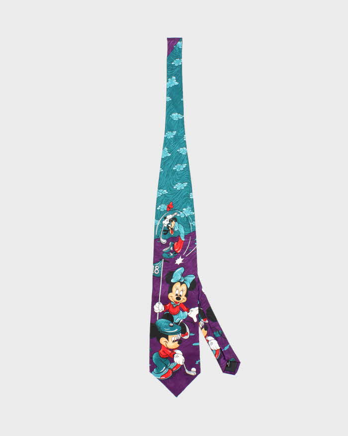 Vintage Disney Mickey & Minnie Mouse Tie