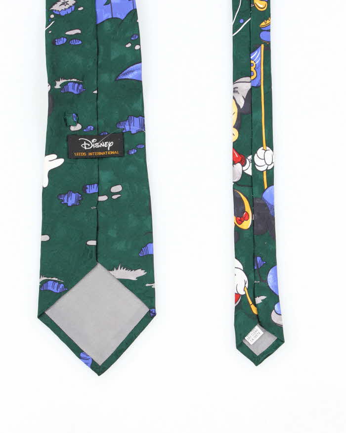 Vintage 90s Disney Golf Silk Tie