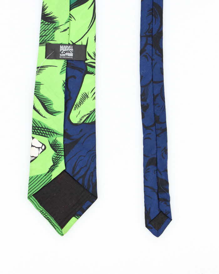 Vintage 90s Marvel Hulk Tie