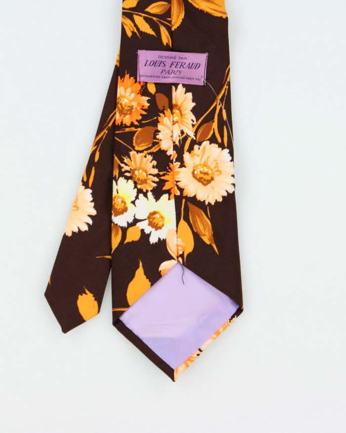 Vintage 70s Louis Feraud Tie