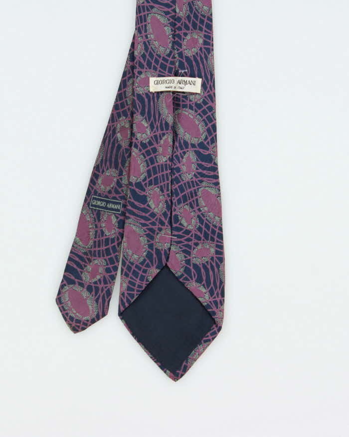 Vintage 80s Giorgio Armani Silk Tie
