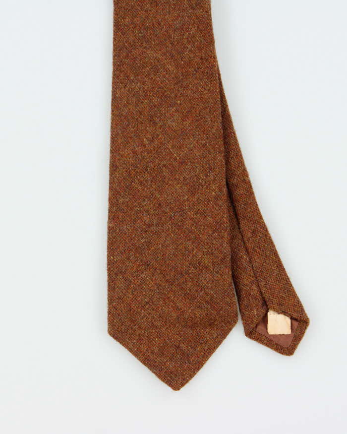 Vintage 70s Wool Tie