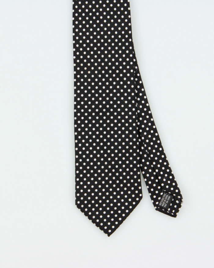 Vintage Hathaway Polka Dot Silk Tie