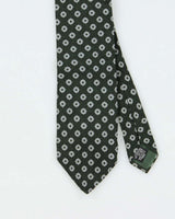 Vintage Armani Collezioni Geometric Pattern Silk Tie