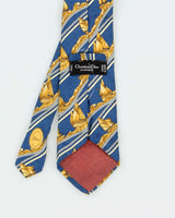 Vintage 80s Christian Dior Silk Tie