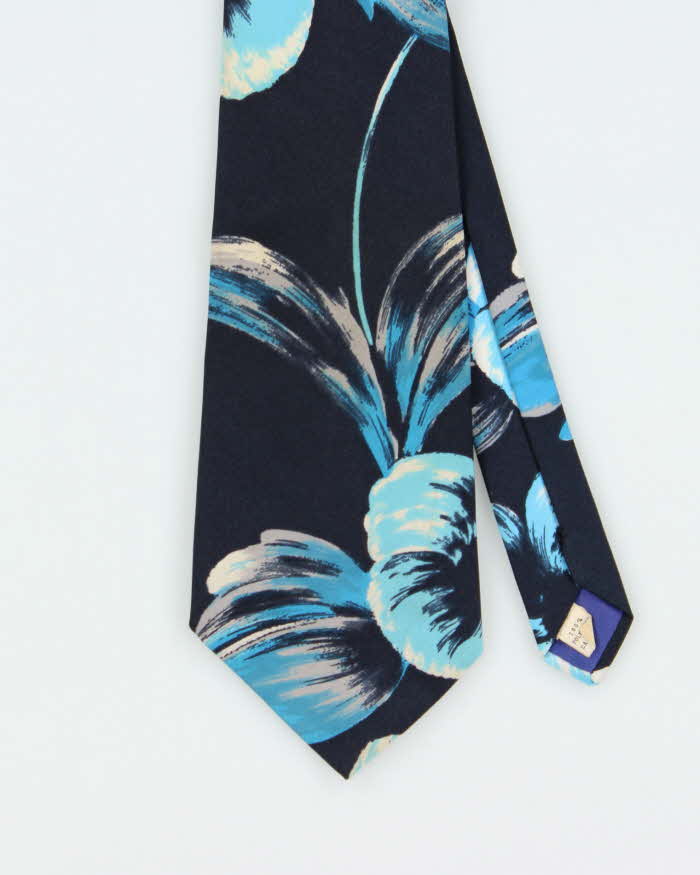 Vintage 70s Lanvin Silk Tie