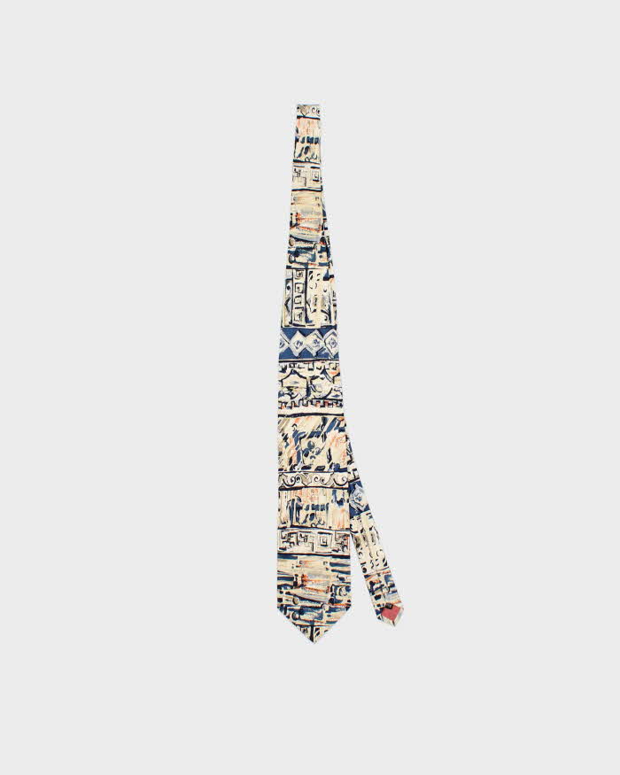 Vintage 90s Paco Rabanne Silk Tie