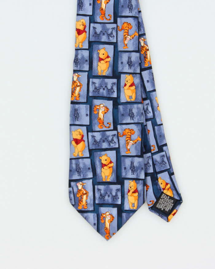 Vintage Winnie The Pooh Silk Tie
