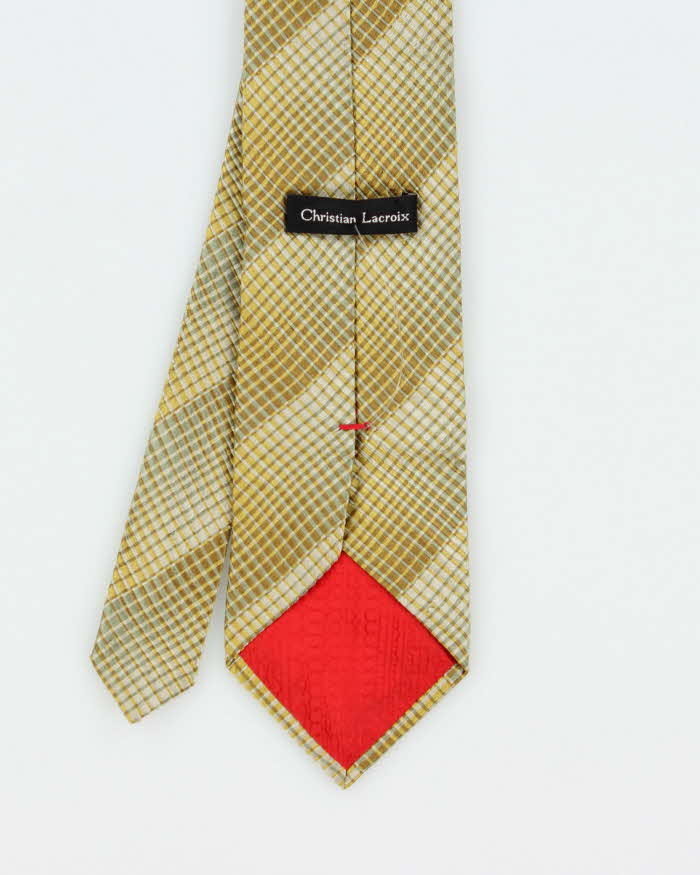 Vintage Christian Lacroix Silk Tie