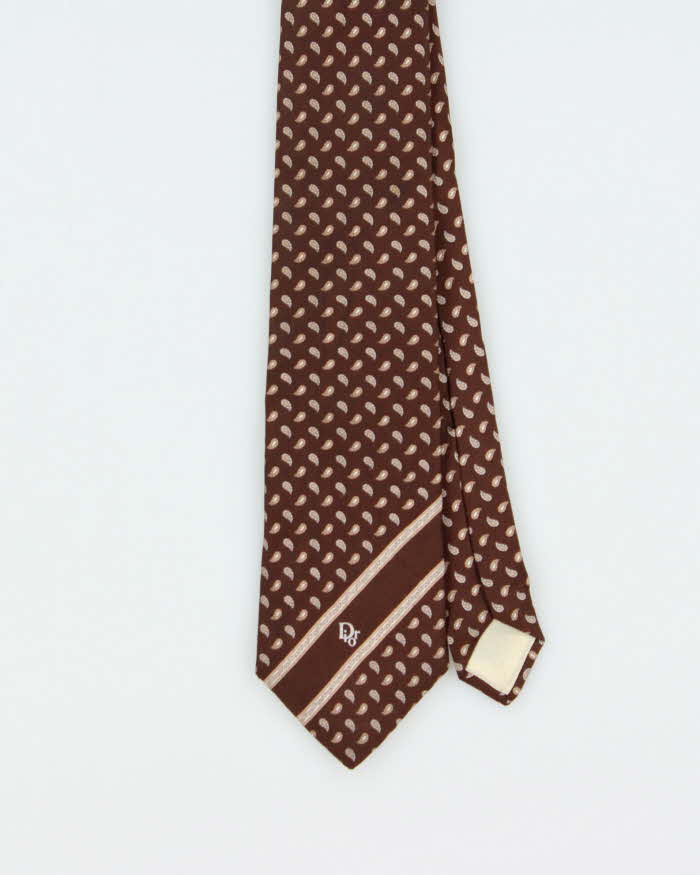 Vintage Christian Dior Silk Tie