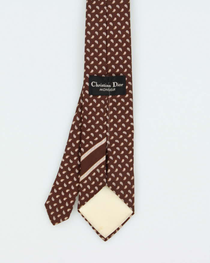 Vintage Christian Dior Silk Tie