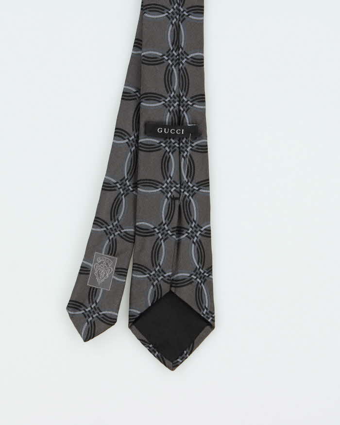 Vintage Gucci Silk Skinny Tie