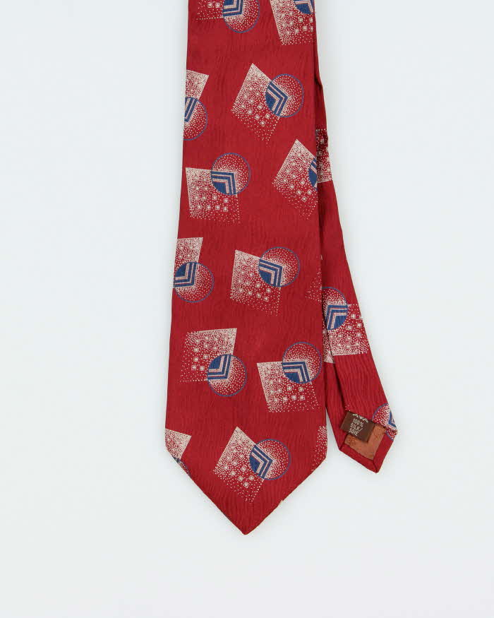 Vintage 70s Lanvin Silk Tie