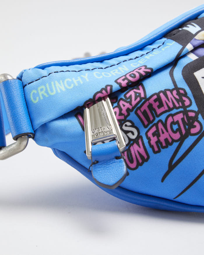 Unisex Moschino Cereal Box Print Bum Bag