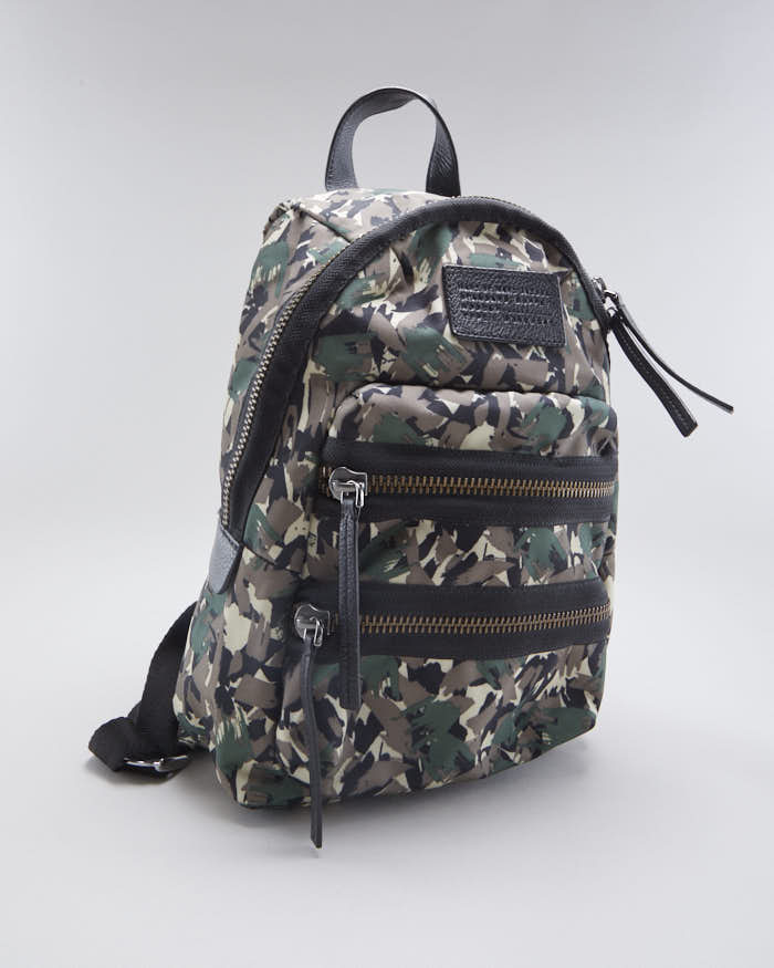 Unisex MMarc By Marc Jacobs Camo Backpack