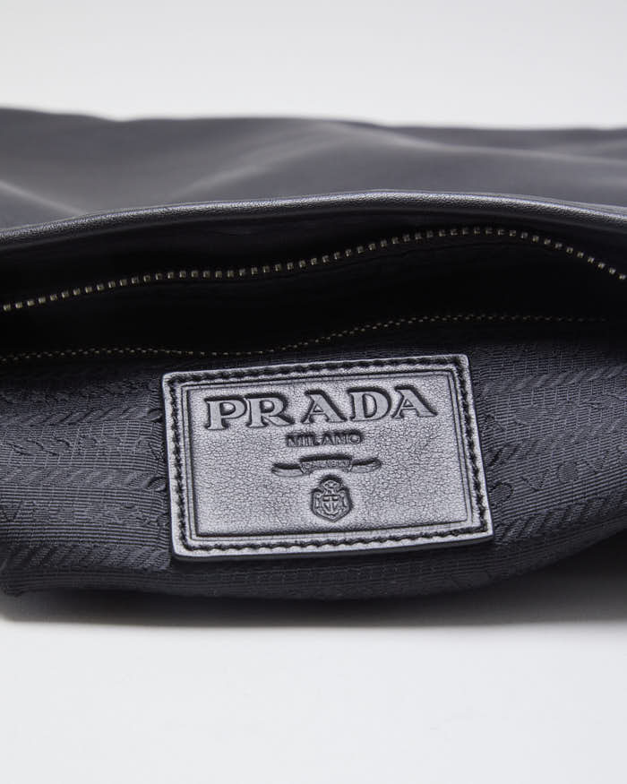 Mens Leather Prada Cross Body Bag