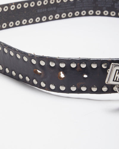 Harley Davidson Leather Studded Belt - W35-W40