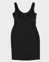 Vintage Woman's Black Ralph Lauren evening Dress - L