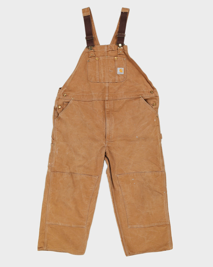 Vintage 90s Carhartt Bib Dungarees - W48 L34