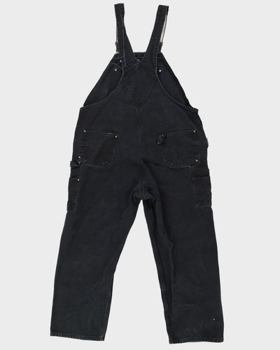 00s Y2K Carhartt Black Dungarees - W46 L31
