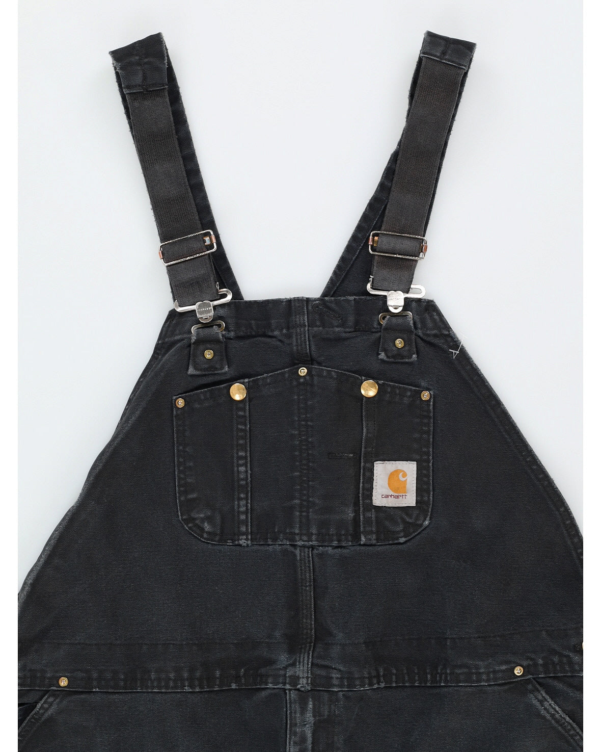 00s Y2K Carhartt Black Dungarees - W46 L31