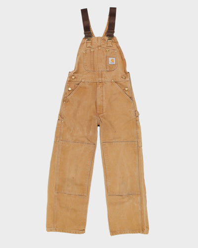 00s Y2K Carhartt Beige Dungarees - W30 L30