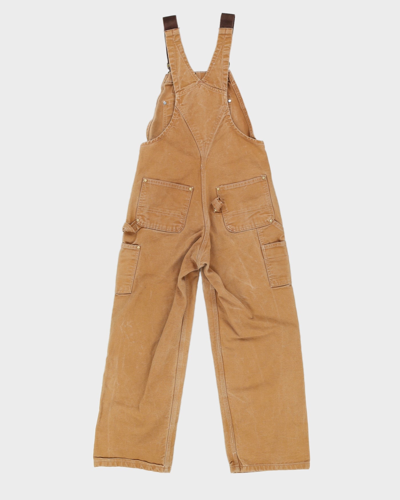 00s Y2K Carhartt Beige Dungarees - W30 L30