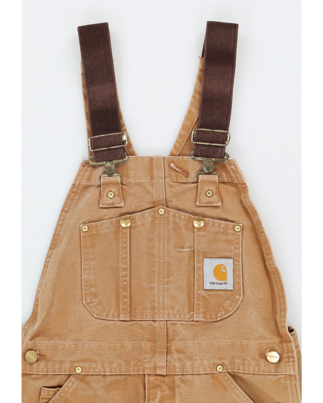 00s Y2K Carhartt Beige Dungarees - W30 L30