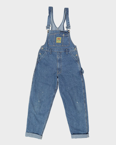 Vintage 90s Ikeda Blue Dungarees - W38 L32
