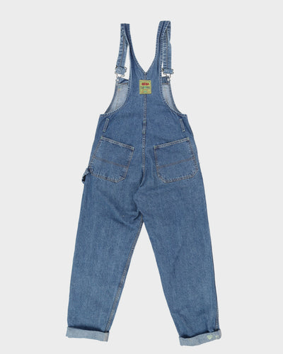 Vintage 90s Ikeda Blue Dungarees - W38 L32