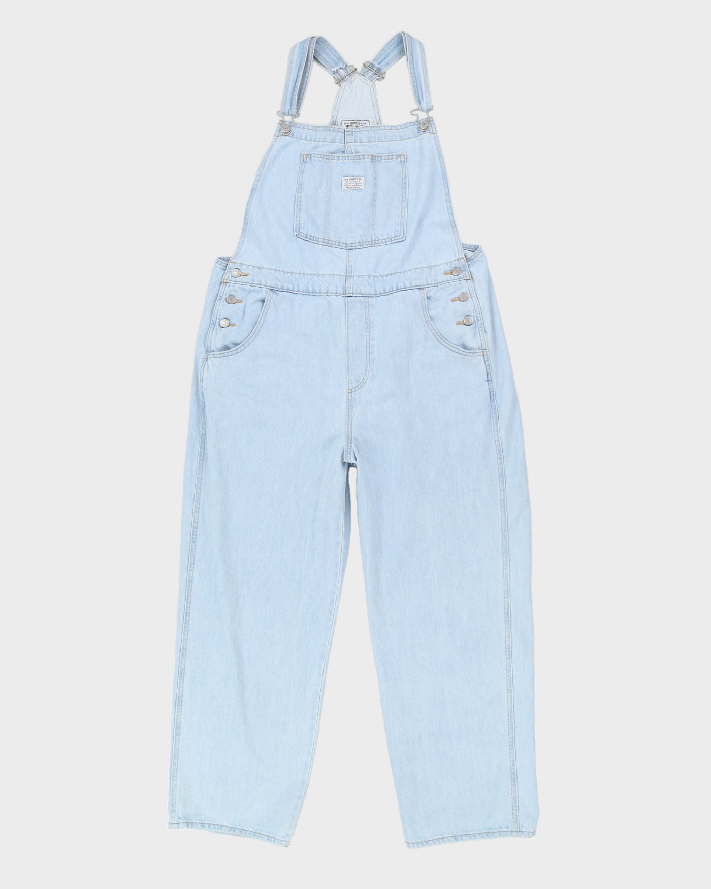 Levi's Blue Light Washed Dungarees - W38  L29