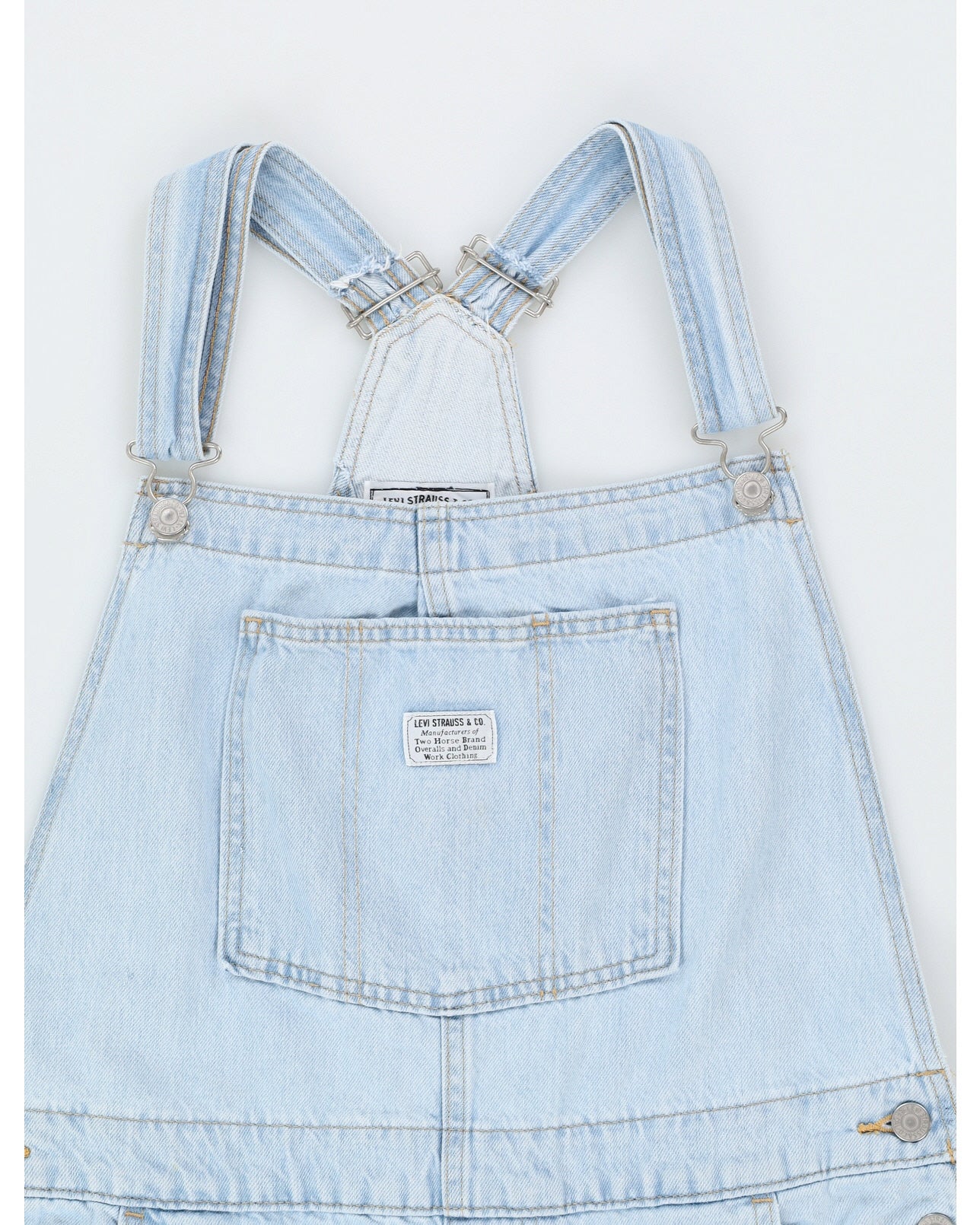 Levi's Blue Light Washed Dungarees - W38  L29