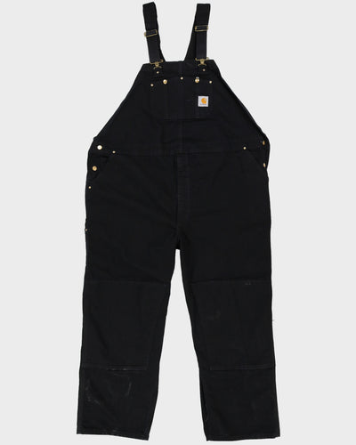 00s Carhartt Black Dungarees - W48 L30