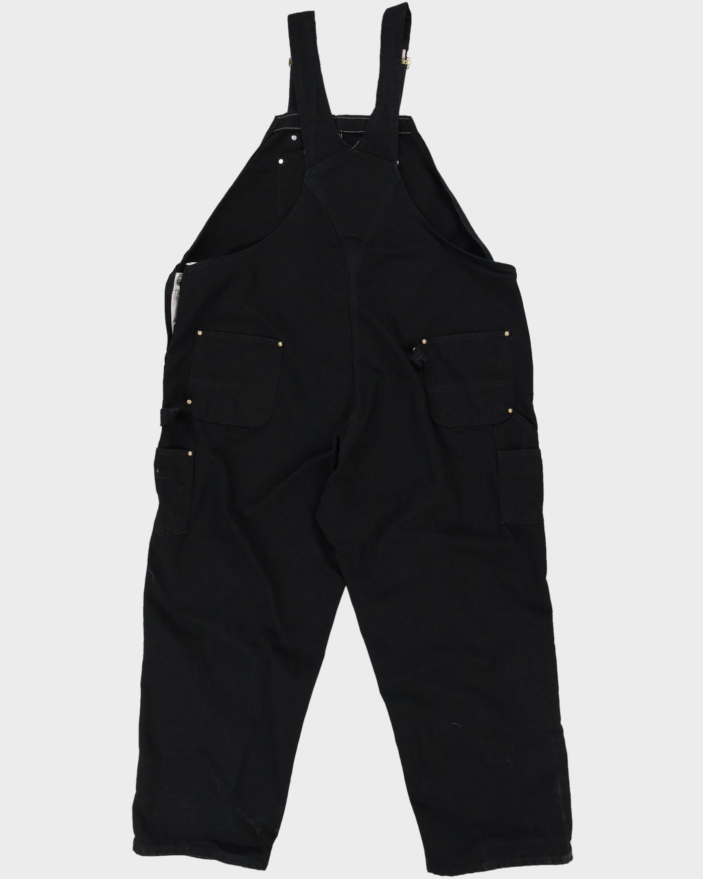 00s Carhartt Black Dungarees - W48 L30