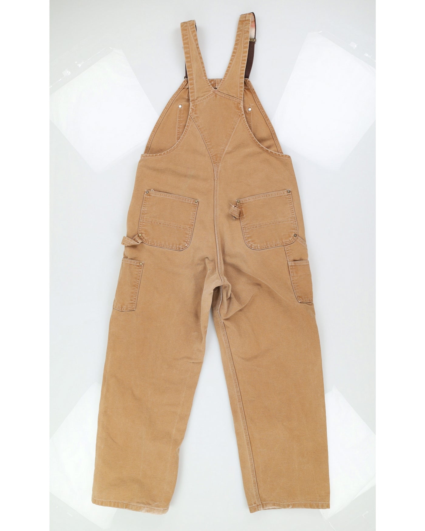 00s Y2K Carhartt Beige Dungarees - W40 L30