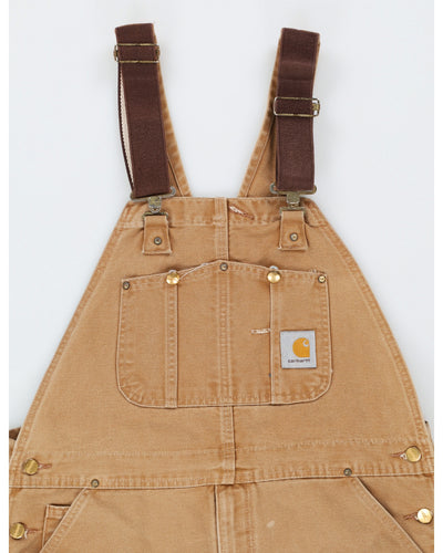 00s Y2K Carhartt Beige Dungarees - W40 L30