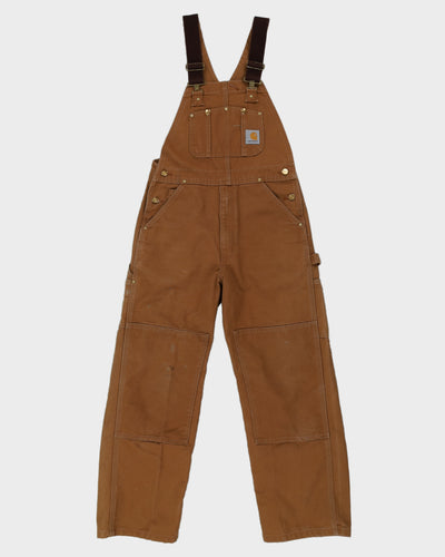 00s Y2K Carhartt Beige Dungarees - W34 L28