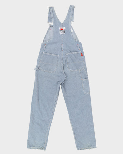 Vintage Pinstriped Dungarees - M