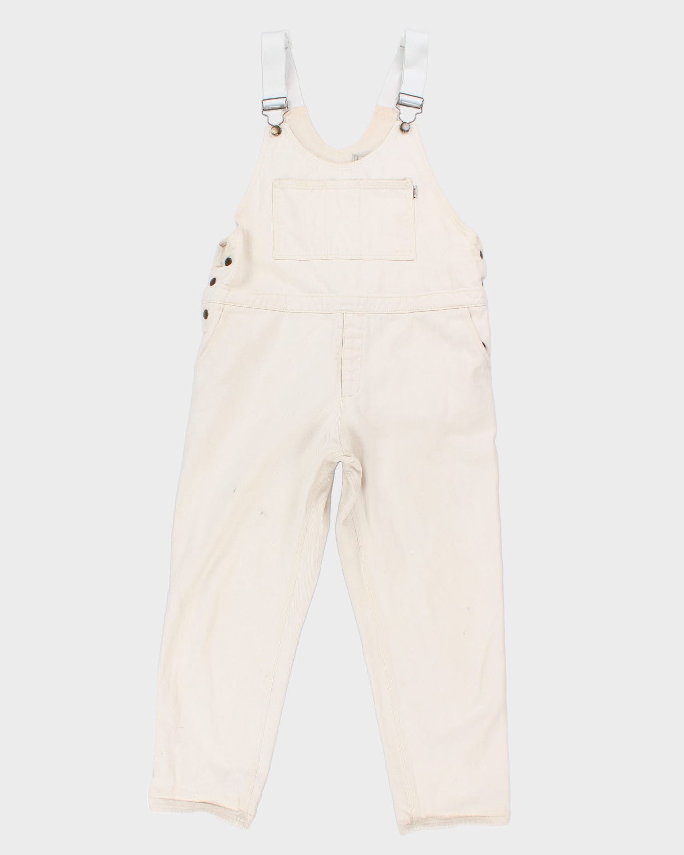 Old Fashioned Standards Full Length Cream Dungarees - L/XL