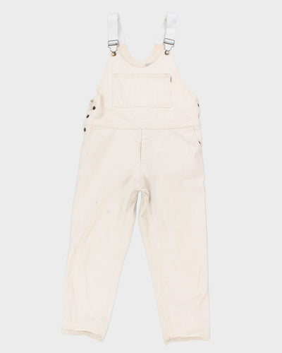 Old Fashioned Standards Full Length Cream Dungarees - L/XL